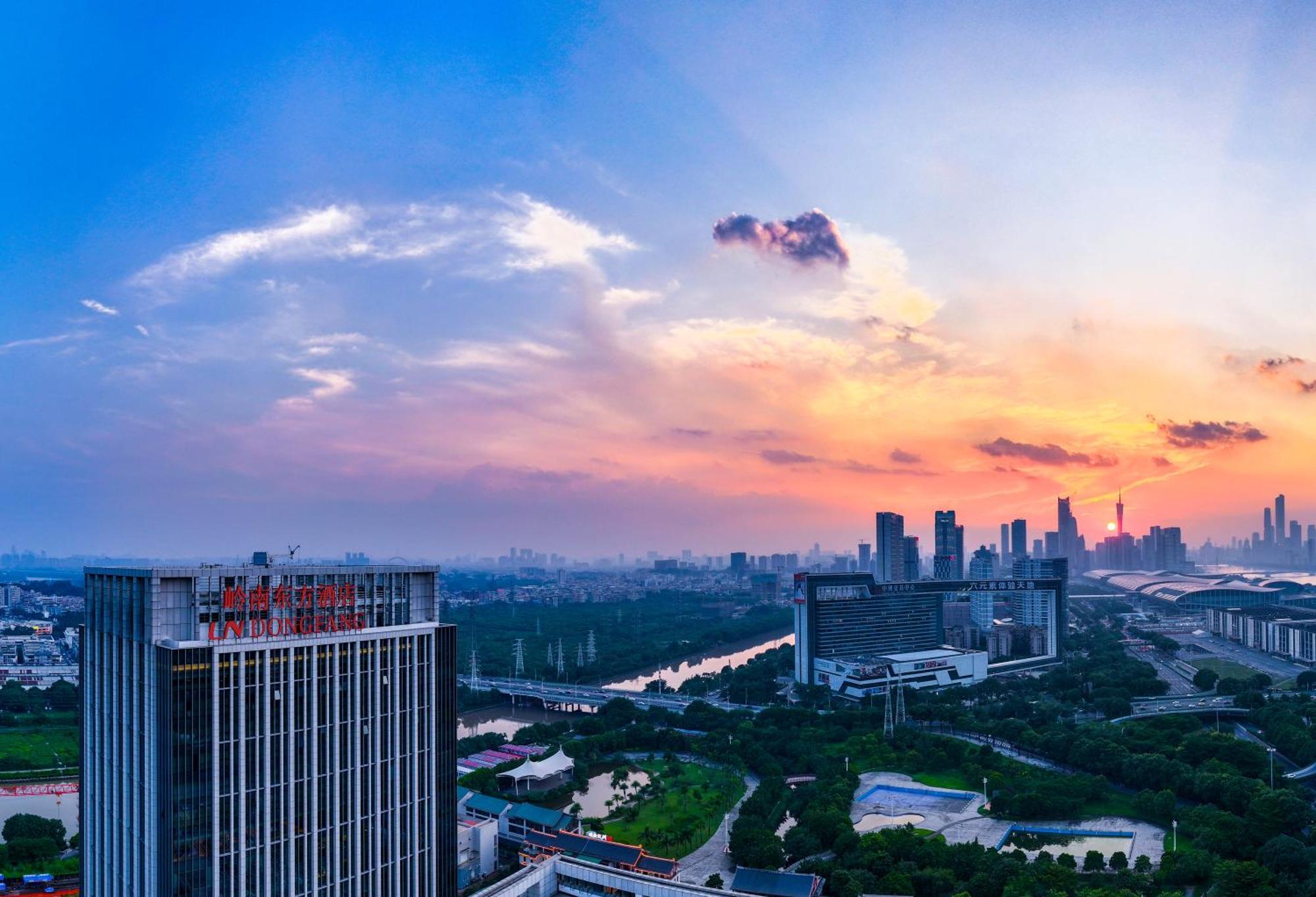 Guangzhou Pazhou Ln Dongfang Hotel Exterior foto